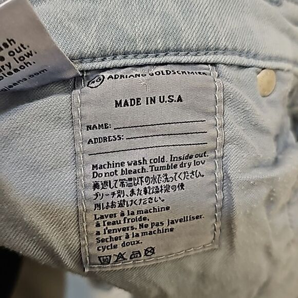 AG The Stevie Ankle Slim Straight Ankle Jean 30R - Picture 10 of 10